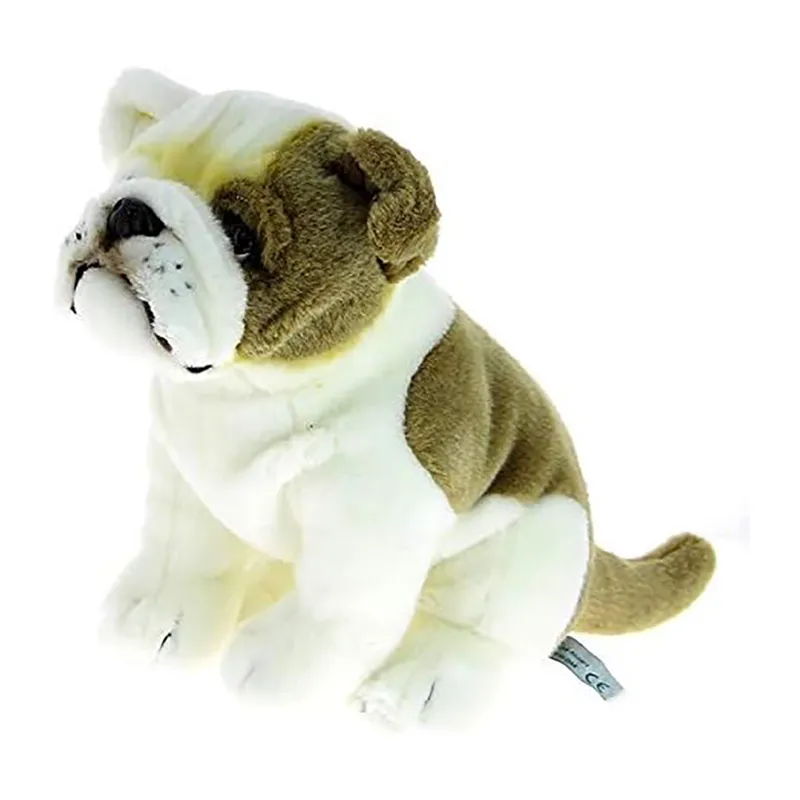 Peluche Bulldog Français Assis Anima - 30cm-0