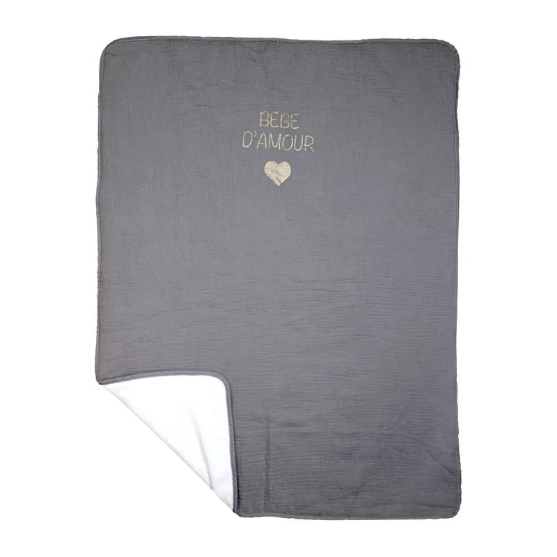 Couverture Dodo Gris - 80x100cm-1