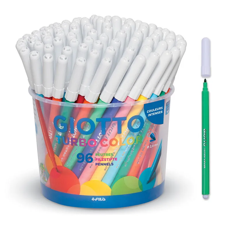 Feutres Turbo Color lavables à l'eau - 96pcs-0