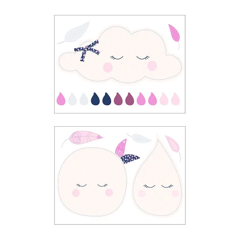 Stickers muraux - Miss Fleur de Lune-0