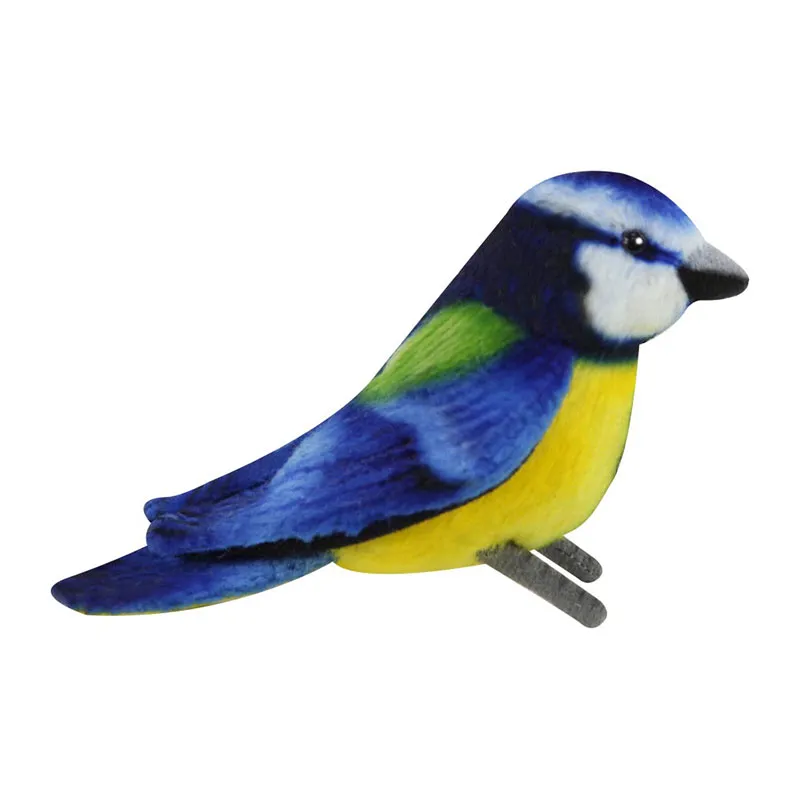 Peluche Mésange Bleue Hansa - 13cm-0