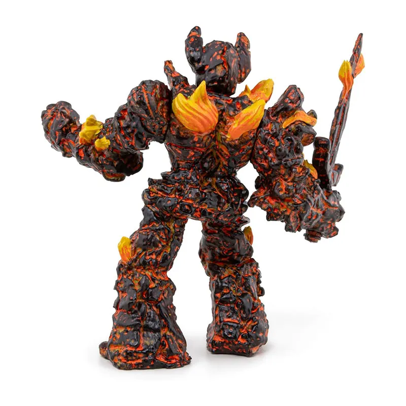 Golem de feu - 11x12x5cm-2