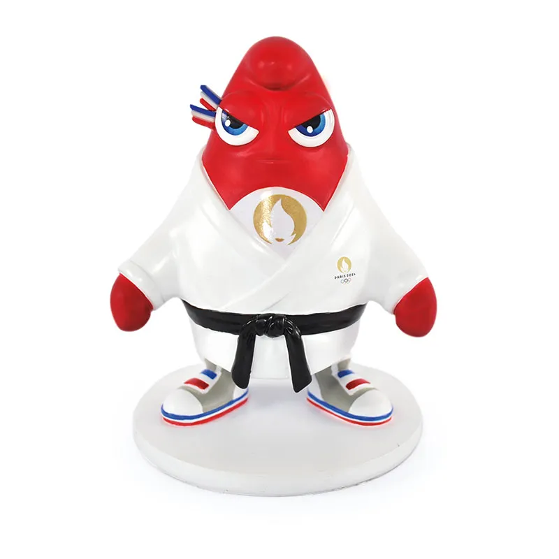 Figurine Mascotte Judo - 11,5cm-0