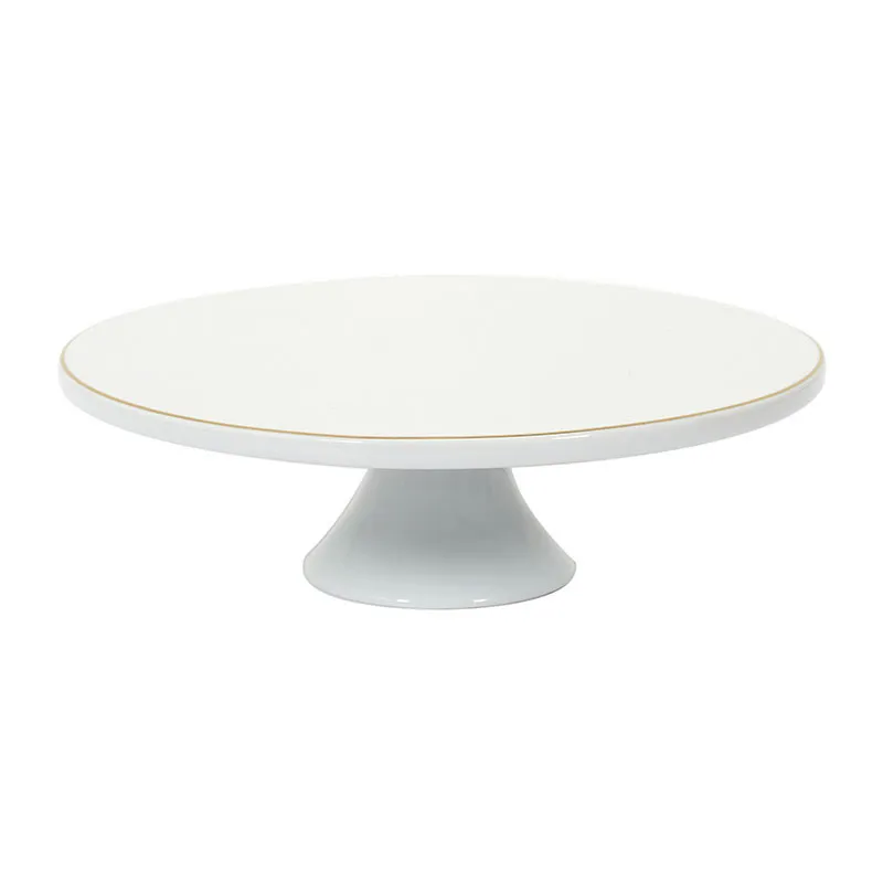 Support à gâteau Liseré Doré - Ø31cm-1