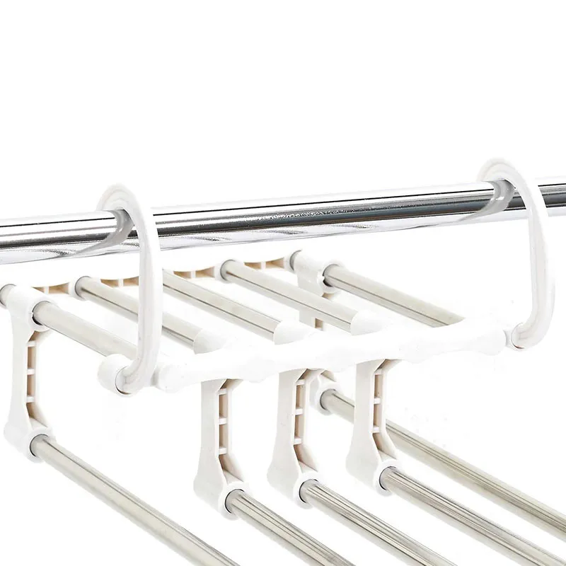 Cintre pour pantalons multipositions Blanc - 45cm-5