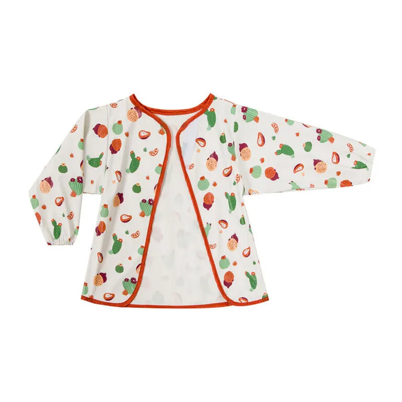 Bavoir tablier imperméable - Cactus Garden-1