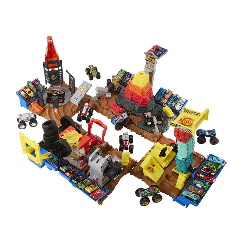 Arène de démolition Monster Trucks Hot Wheels - 4+-0