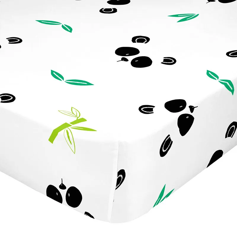 Drap-housse Panda Garden - Bébé-0