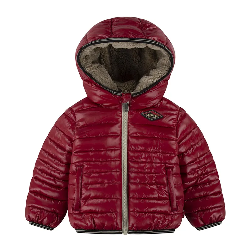 Doudoune Sherpa - Rhythmic Rouge-0
