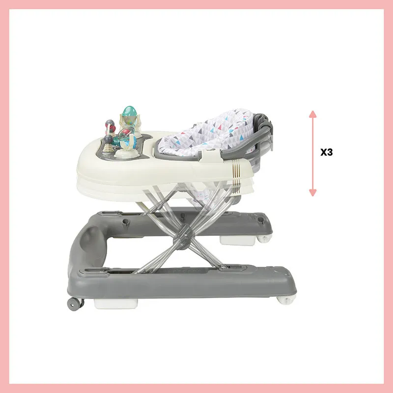 Trotteur 2 en 1 Zinc - 6m+-2