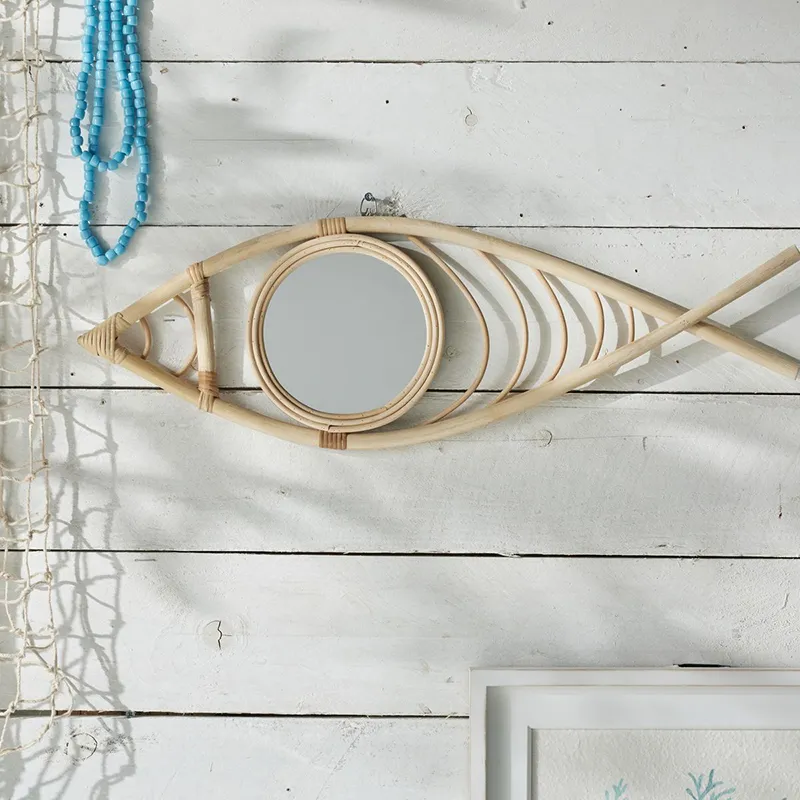 Miroir Poisson Beach House Factory - 64x34cm-0
