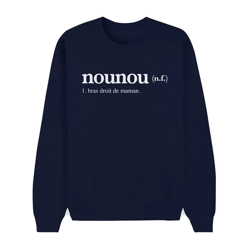 Sweat Femme Nounou definition - Navy-0