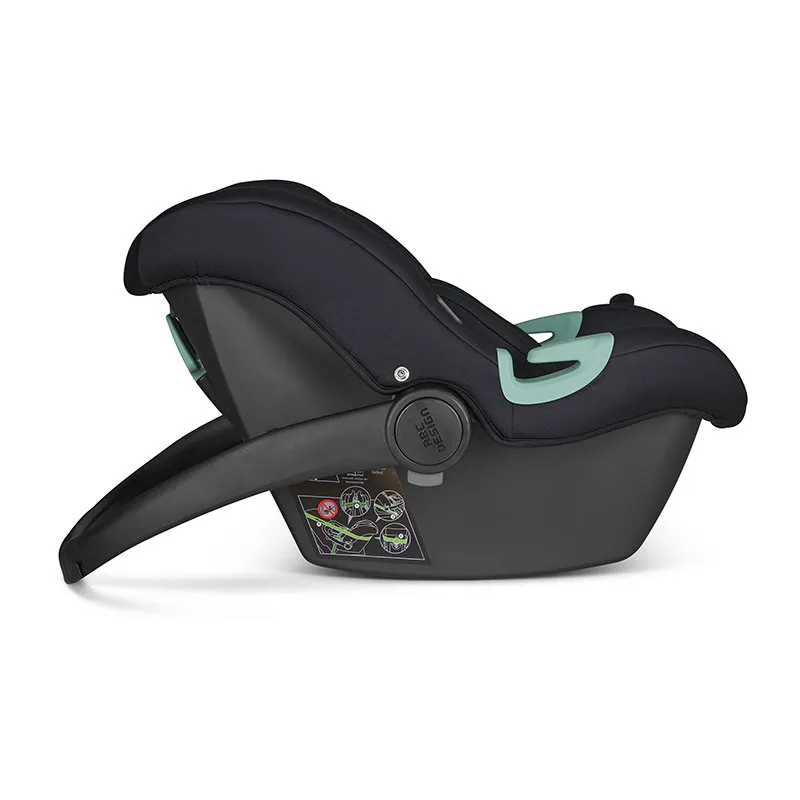 Duo Poussette Swing + Siège-auto Tulip Noir - 0m+-14