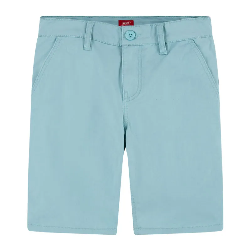 Short Chino - Pastel turquoise-0
