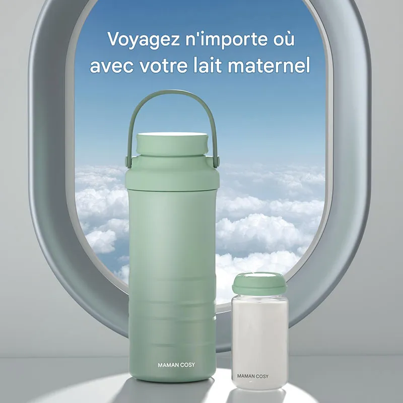 Refroidisseur lait maternel portable - Vert-7