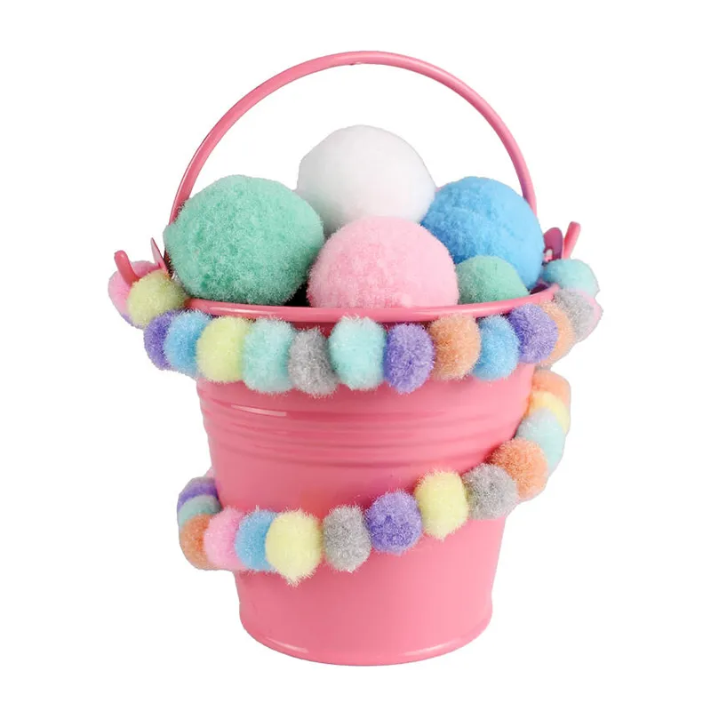 Mini pompons & Pompons Pastel - 320pcs-3