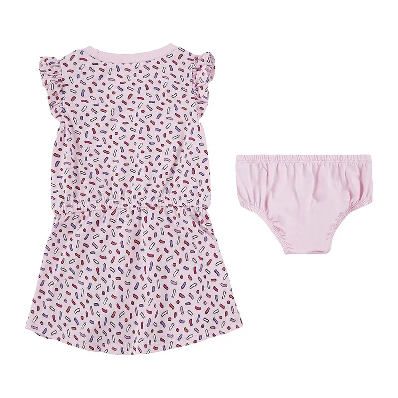 Robe + Bloomer Bébé Fun - Pink Foam - CONVERSE-1