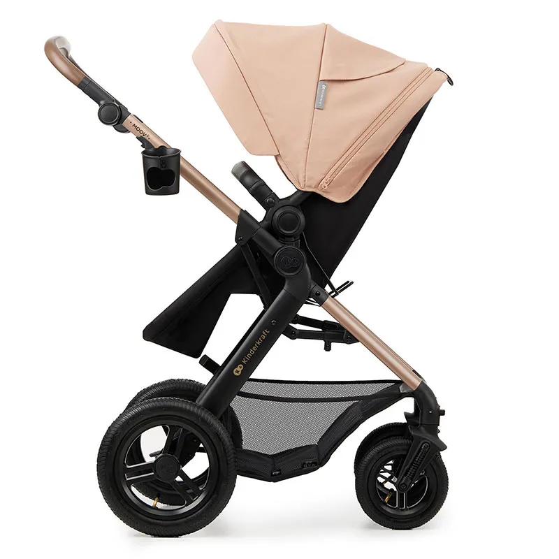 Poussette Moov 2 Air 4en1 Beige rosé - 0m+-4