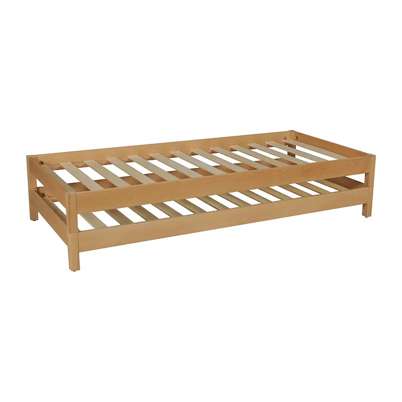 Lits empilables + 2 sommiers Bois massif-3