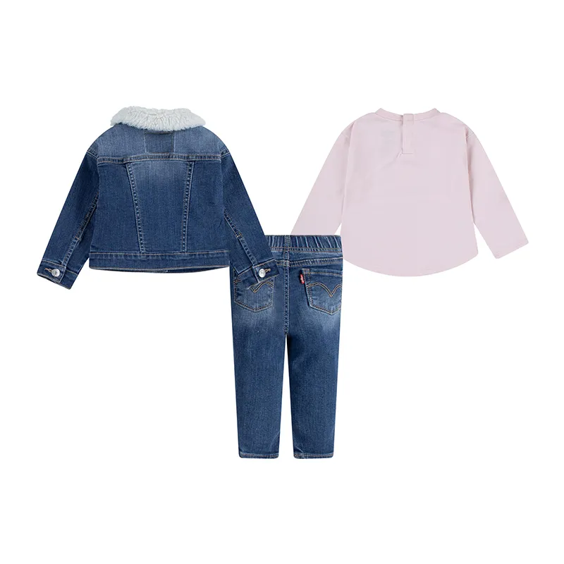Ensemble 3 pcs Sherpa Bébé - Lotus-1