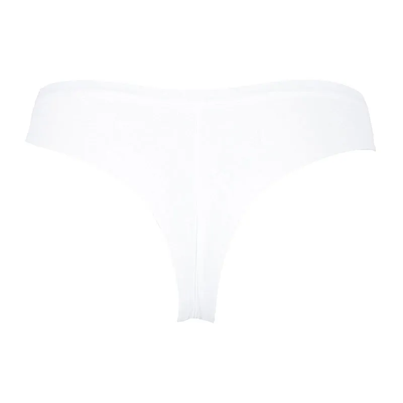 Culotte Brésilienne Coton BIO - Blanc-1