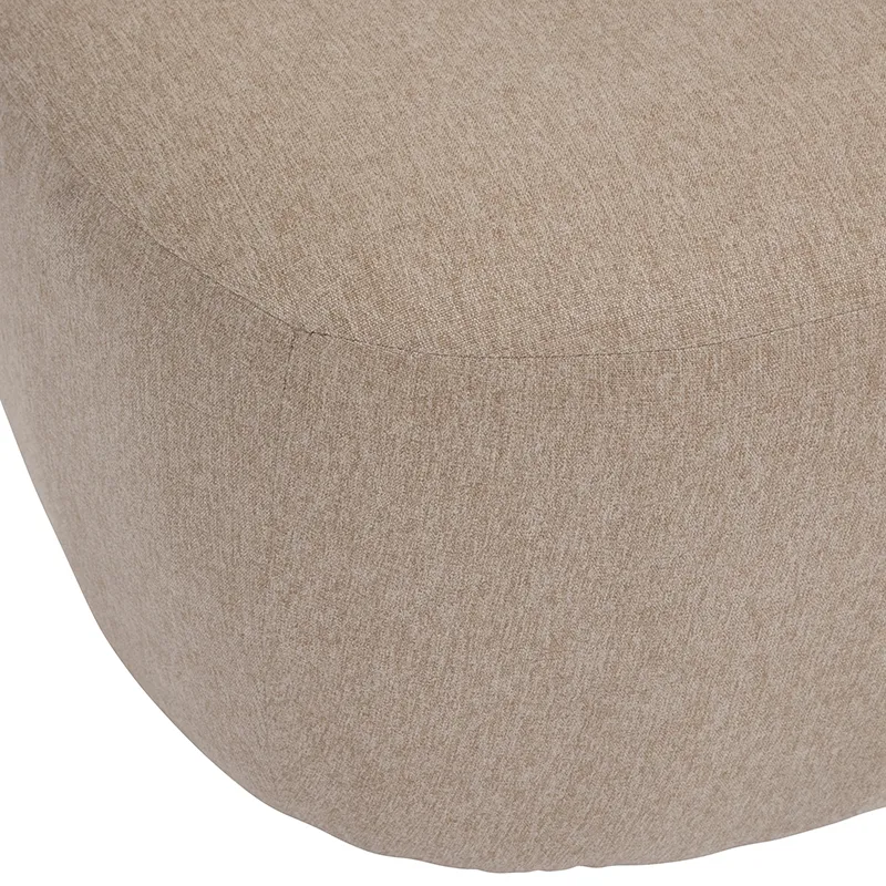 Chauffeuse Léone Beige - 65x71x68cm-3