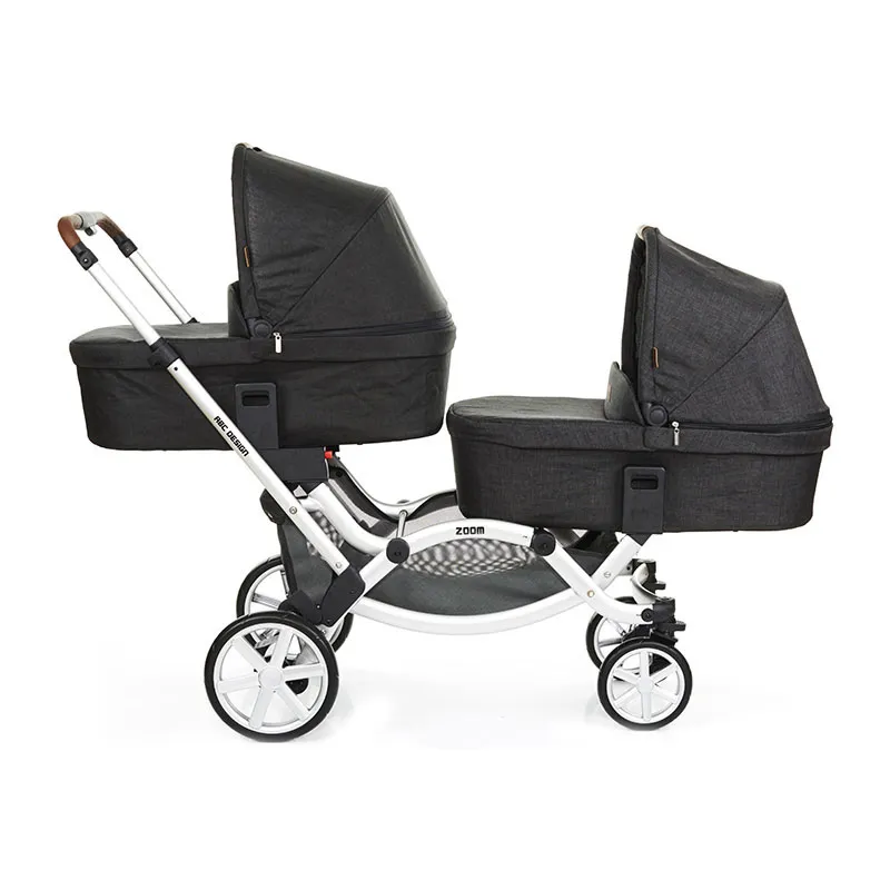 Trio Poussette Jumeaux Zoom Black - 0m+-9