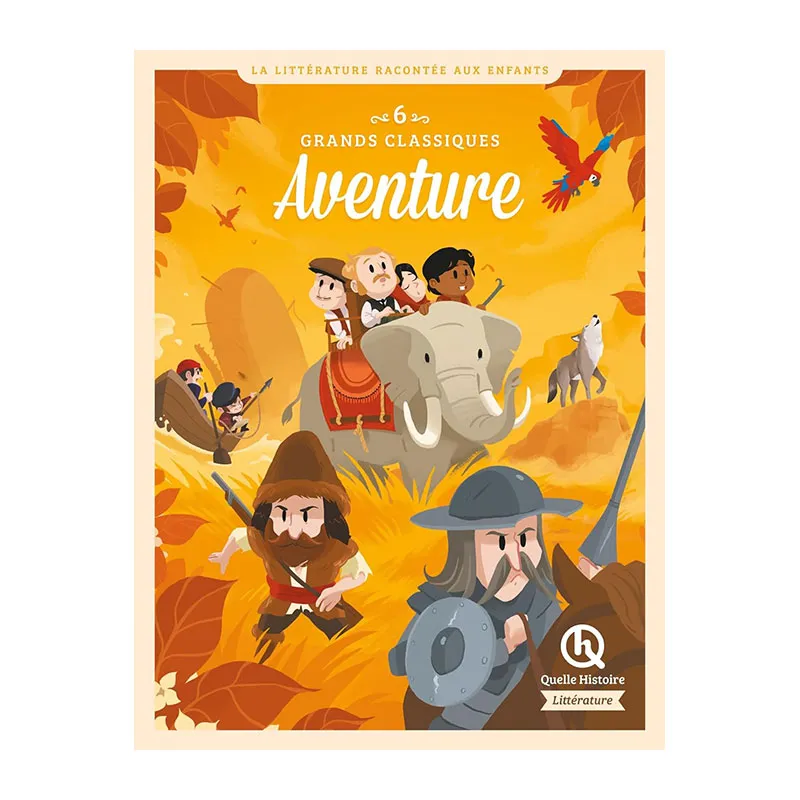 6 Grands Classiques Littérature aventure - 6+-1