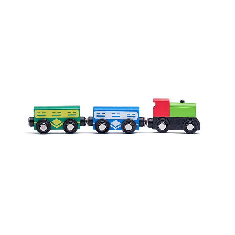 Circuit ferroviaire avec toboggan et grue - 36m+-7