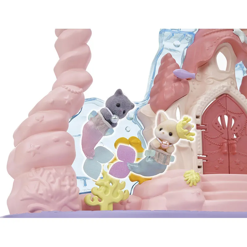 Château des sirènes & 3 bébés - 30pcs-5