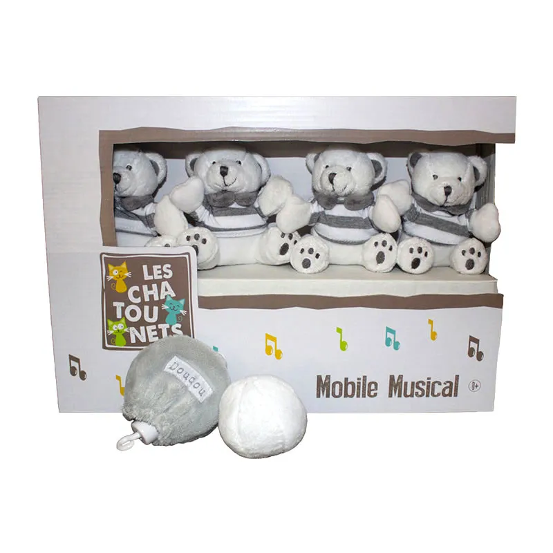Mobile musical Ours - 32x37x15cm-0