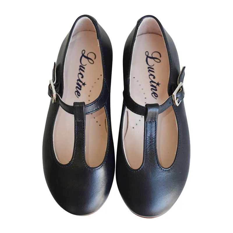 Chaussures Salomé à boucle Chloé - Cuir Bleu Marine-0