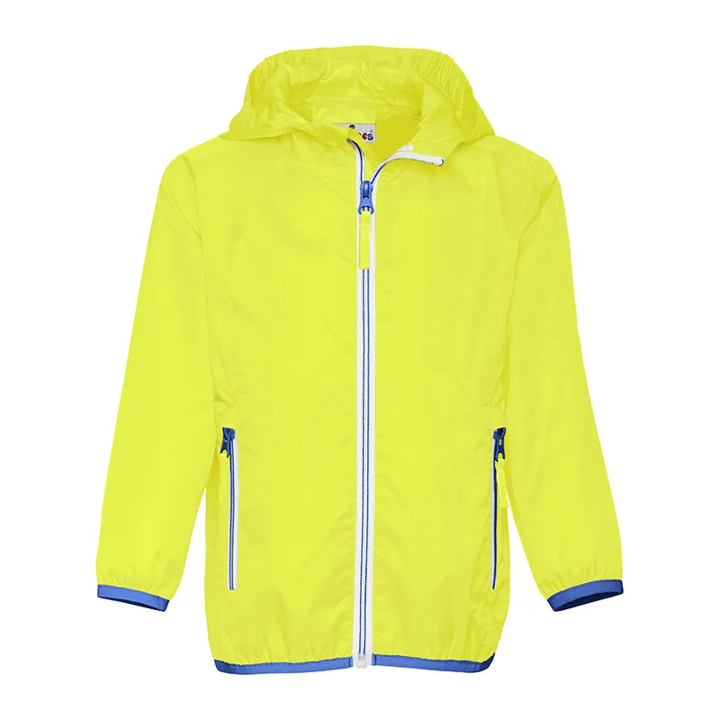 Imperméable pliable Basic - Jaune fluo-0