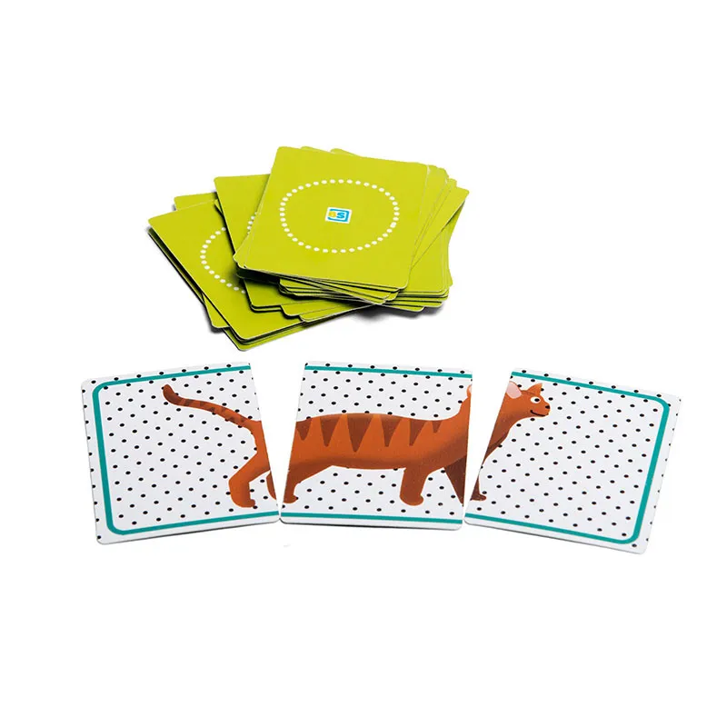 Jeu de cartes Bruits des animaux - 3+-4