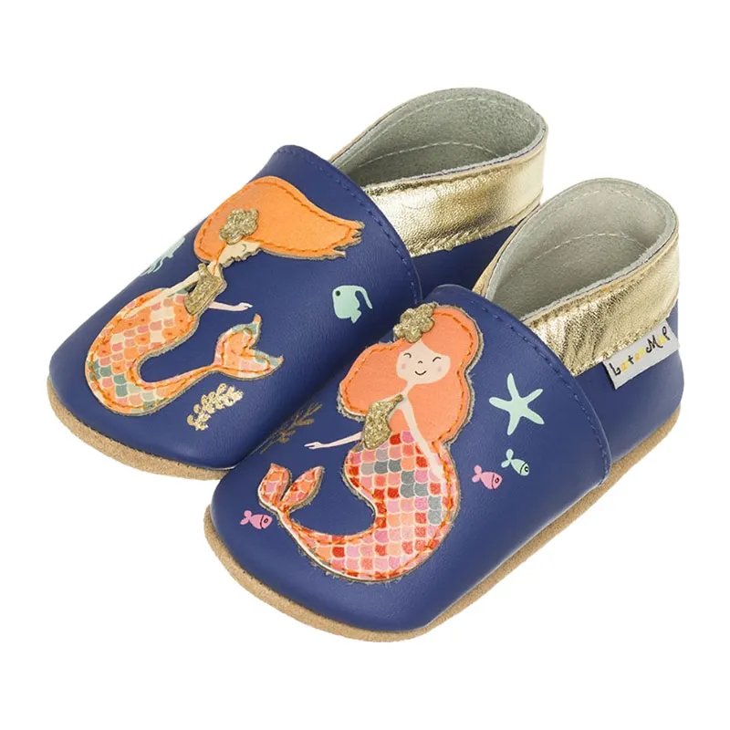 Chaussons cuir Sirène-1