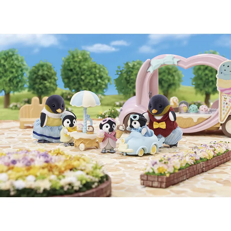 Jumeaux pingouin & voiture - 5pcs-2