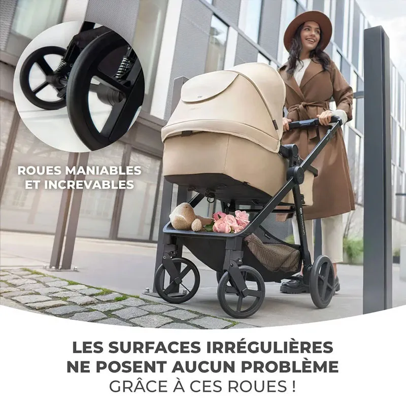 Poussette Newly 3en1 Mink Pro Moonlight Grey - 0m+-7