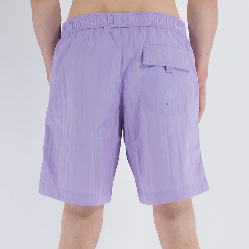 Short de bain Logo Maxi - Violet/Blanc-1