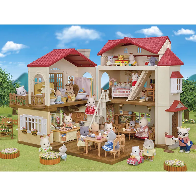Grande maison éclairée & sa pièce secrète - 25pcs-13