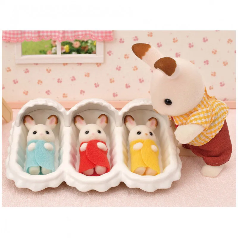 Triplés lapin chocolat & accessoires - 19pcs-3