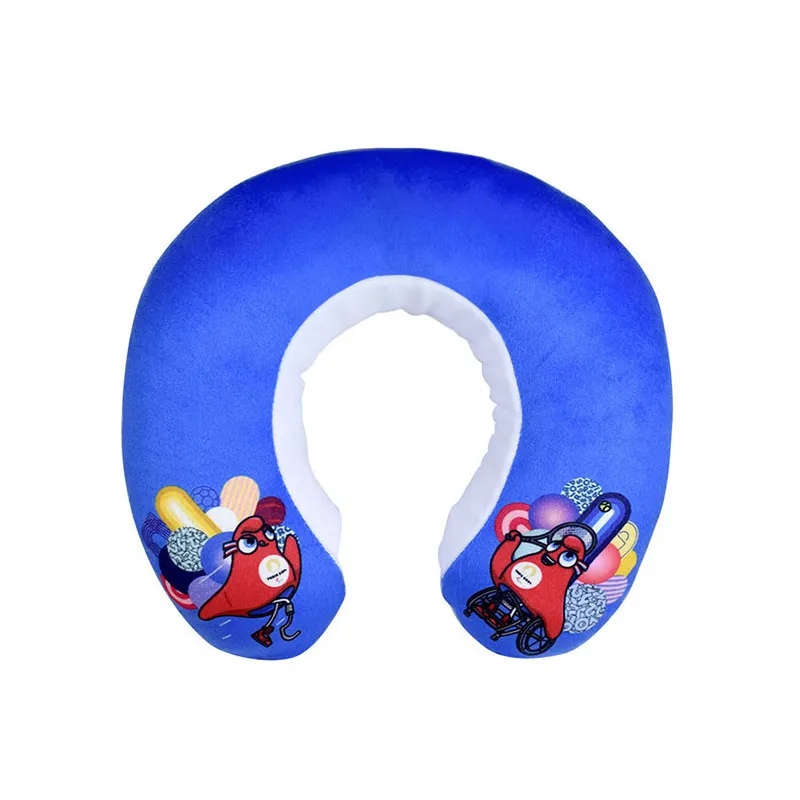 Coussin tour de cou Jeux Olympiques Paris 2024 Pop - Colori Aléatoire-3