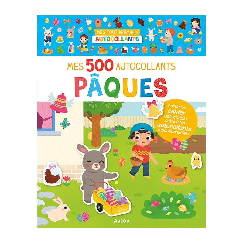 Mes 500 autocollants Pâques - 36m+-0