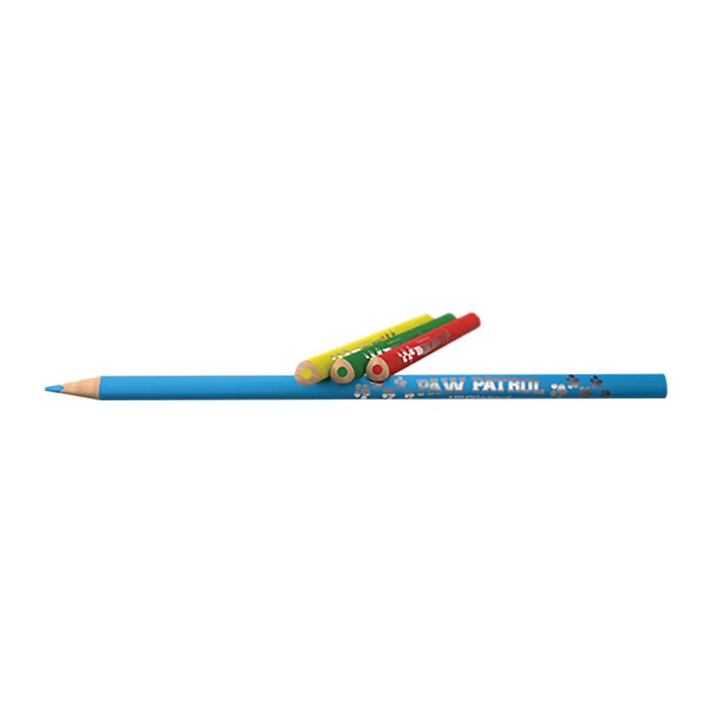 Crayons de couleur Pat'Patrouille Rouge 12pcs - 36m+-2