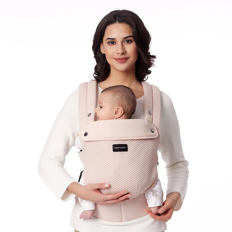 Porte-bébé maille respirante Rose - 0m+-1
