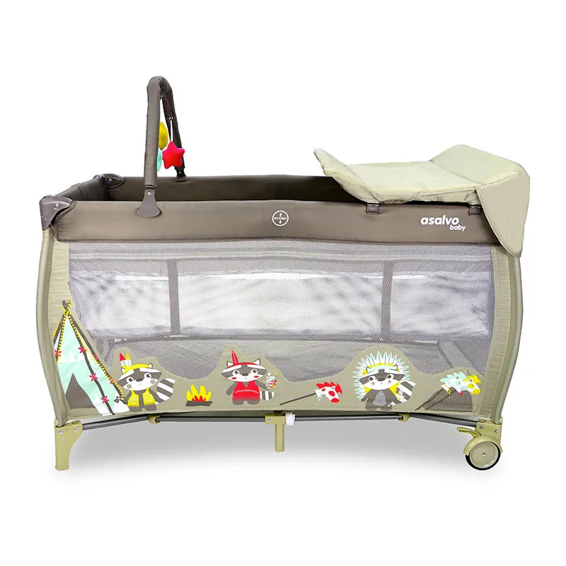 Lit parapluie Complet Raton laveur - 0m+-1