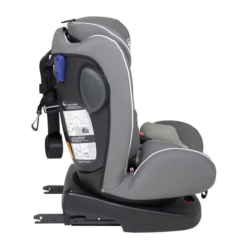 Siège auto 360° Isofix Nova Gr.0+/1/2/3 - Gris-3