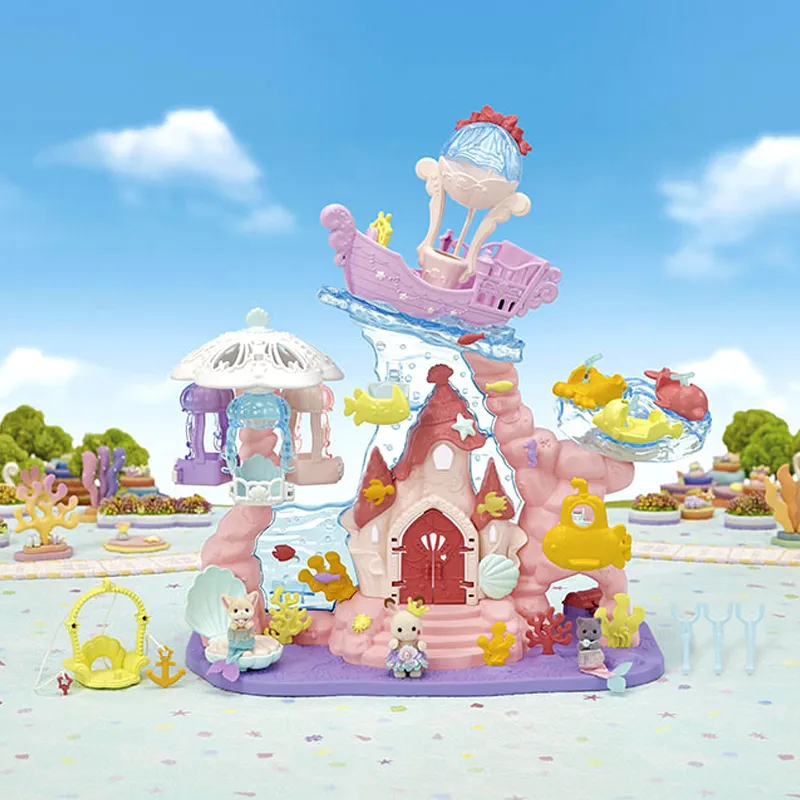 Château des sirènes & 3 bébés - 30pcs-3