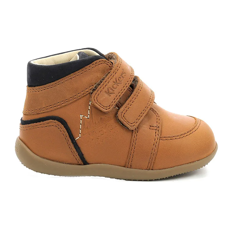 Bottillons Bikro Mountain - Camel/Marine-0