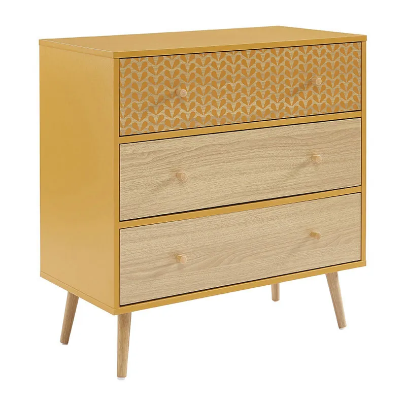 Commode Capucine Ocre - 78x39.5x80cm-1
