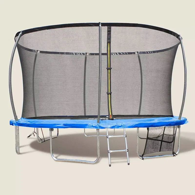 Trampoline avec filet et échelle - 4,27m-1